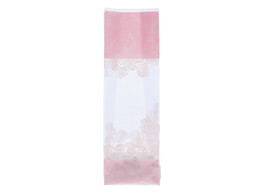 Soufflet zak 90 x 60 x 320 mm  Rose  roze
