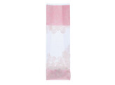 Soufflet zak 90 x 60 x 320 mm  Rose  roze