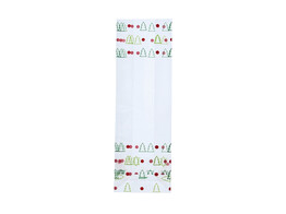 PP blokbodemzak bedrukt Kerstboom 80   50 x 250 mm