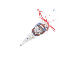 Cornet 18 x 37 cm 250 gr. Santa  Snowy 