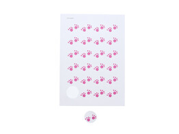 Sticker  Pitty  fuchsia