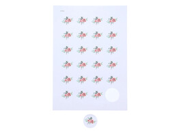 Sticker 4 cm  Rosie  zonder tekst