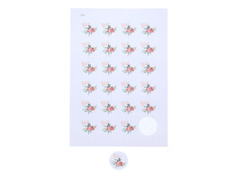 Sticker 4 cm  Rosie  with love