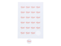Sticker 4 cm  Fleur  allerliefste mama