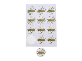 Sticker 6 35 cm  Hearts  maman
