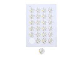 Sticker 4 cm  Bunny Swing 