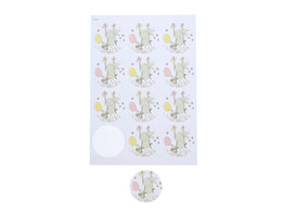 Sticker 6 35 cm  Bunny Swing 