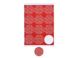 Sticker 6 35 cm  Tingy  hartjes