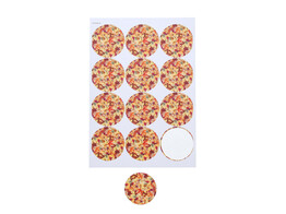 Autocollant 6 35 cm  Autumn fruit 