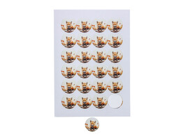 Sticker 4 cm vos  Roka 
