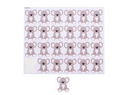 Autocollant brillant koala  Zelda  PM