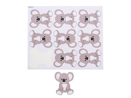 Autocollant brillant koala  Zelda  PM