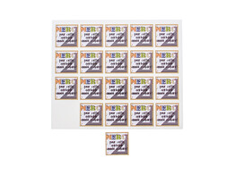 Autocollant brillant  Patchwork  merci PM francais