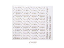 Sticker blinkend  Dandelion  Mama ik hou van je KM