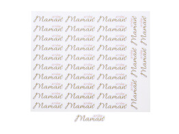 Sticker blinkend  Dandelion  Maman je t aime GM