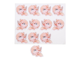 Sticker blinkend  Flowery  with love GM
