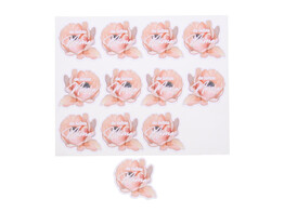 Sticker blinkend  Flowery  de liefste mama GM