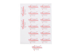 Sticker blinkend  Fleur  la meilleure maman GM