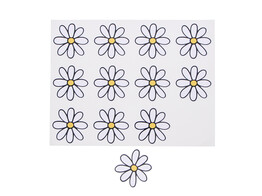 Autocollant brillant  Daisy  marguerite GM