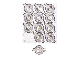 Sticker blinkend  Wheelie  papa GM