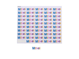 Sticker blinkend  Spot  merci KM