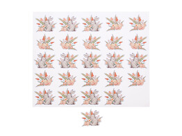Sticker glossy Bunny  Cute  SM