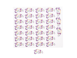 Sticker blinkend Bunny  Pompom  Happy Easter KM