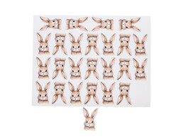 Sticker blinkend Bunny  Hopper  konijn KM