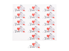 Sticker blinkend  You are  my love GM
