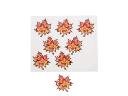 Autocollant brillant  Autumn fruit  feuille GM