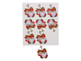 Autocollant brillant Saint  Vintage  et Pere Suie GM