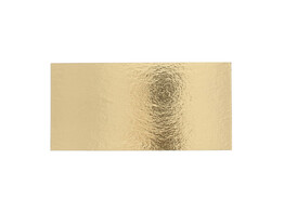 Goudkarton rechthoekig 133 x 273mm