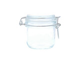 Jar with silver closure medium