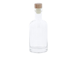Flesje rond met dikke bodem 100ml