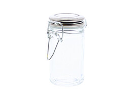 Cylindre with metal lid and fastener SM high