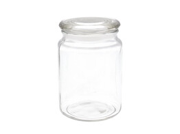 Jar with lid transparent 700ml