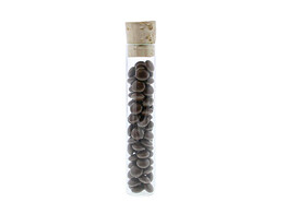 Tube glass 12 5 cm with cork