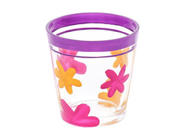 OTL Glaasje  flowerfun  paars