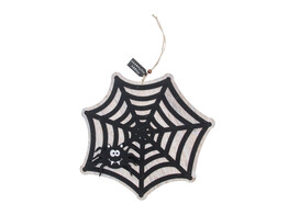  Cobweb  Happy Halloween deco hanger GM