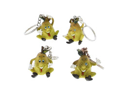  Smiley fruits  sleutelhanger mini peer