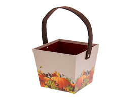 Hello Autumn  Musky  panier avec anse carre