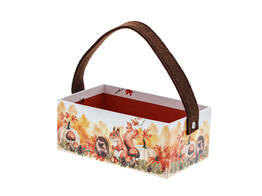  Autumn Scene  panier droit avec anse rectangulaire