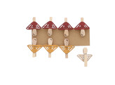Paddestoel  Parasol  speld