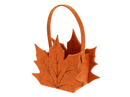 Herfstblad mandje met oor roest
