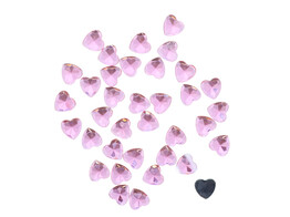 Coeurs decoration rose clair MINI