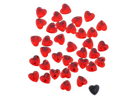 Hearts decoration red MINI