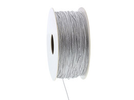 Corde Gloss 1 mm x 100 m couleur 01 argent