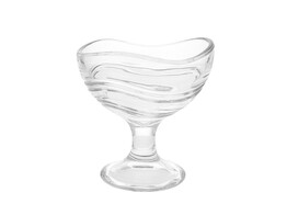 Glass cup on foot LM
