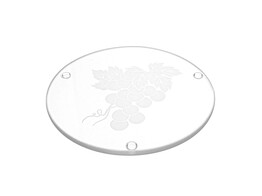 Glass coaster grape big 20cm