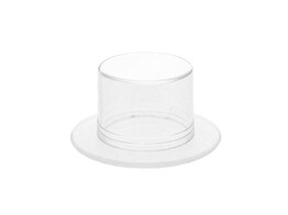 Plexi box hat transparent